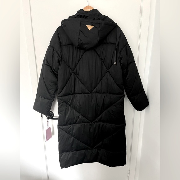 🆕 Brand New - Avec Les Filles Thermalpuff Longline Cloud Duvet Puffer Coat - Picture 10 of 11